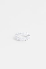 5mm Iced Pear Tennis Ring