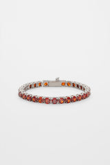 5mm Tennis Bracelet - Red