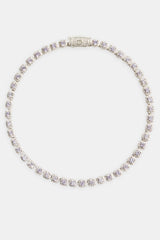 7mm Iced Lilac CZ Cluster Choker