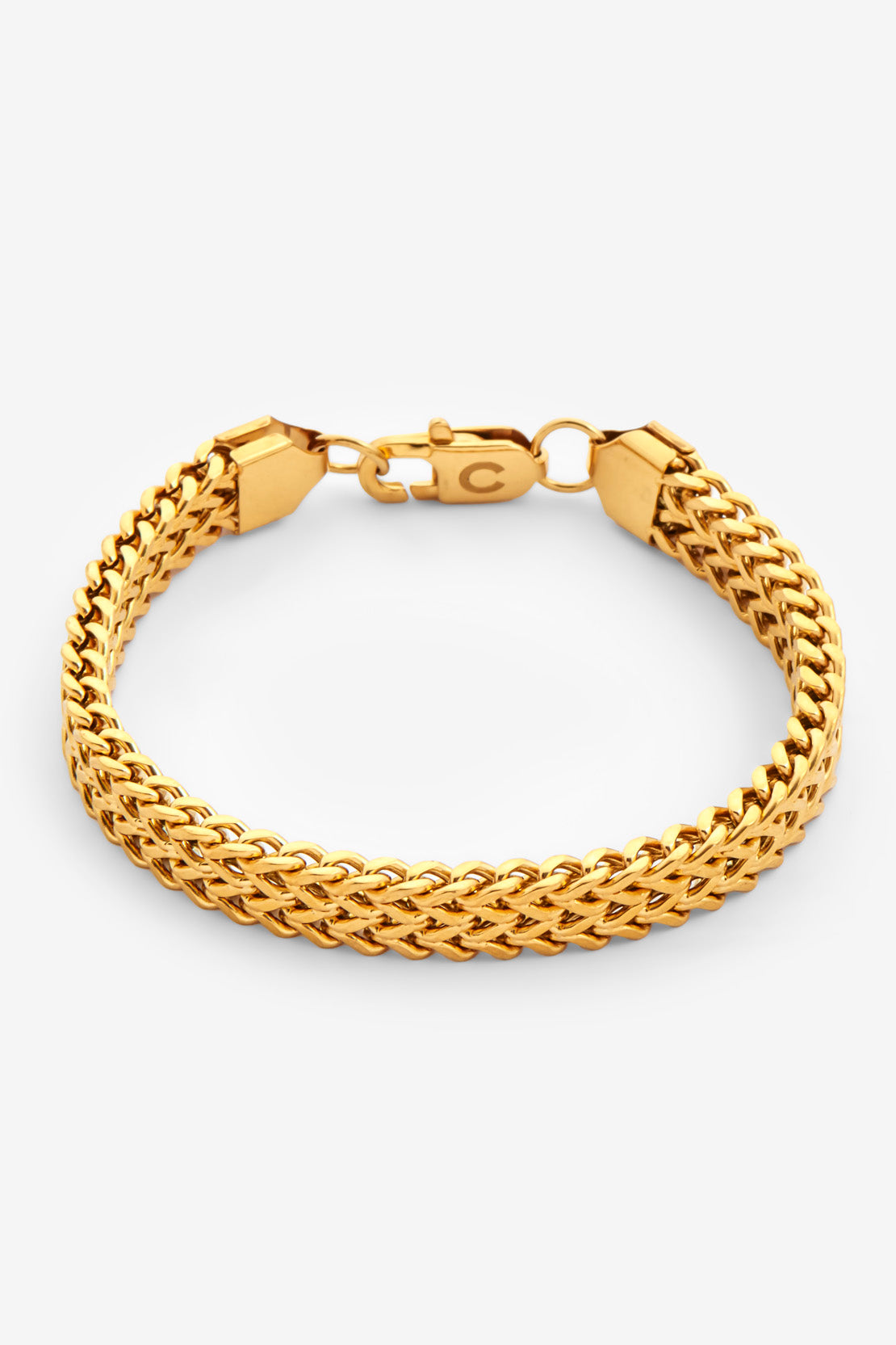 8 mm Franco-Armband – Gold