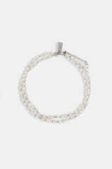 Double Layer Freshwater Pearl Bracelet - 3mm
