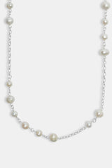 Freshwater Pearl Chain Necklace - 6mm
