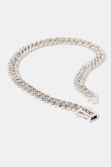 Moissanite Cuban Bracelet - 6mm