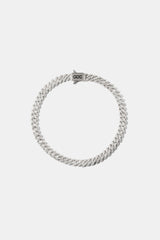 8mm Moissanite Cuban Bracelet