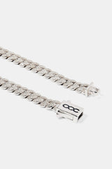 8mm Moissanite Cuban Chain