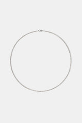 2.5mm Moissanite Micro Tennis Chain