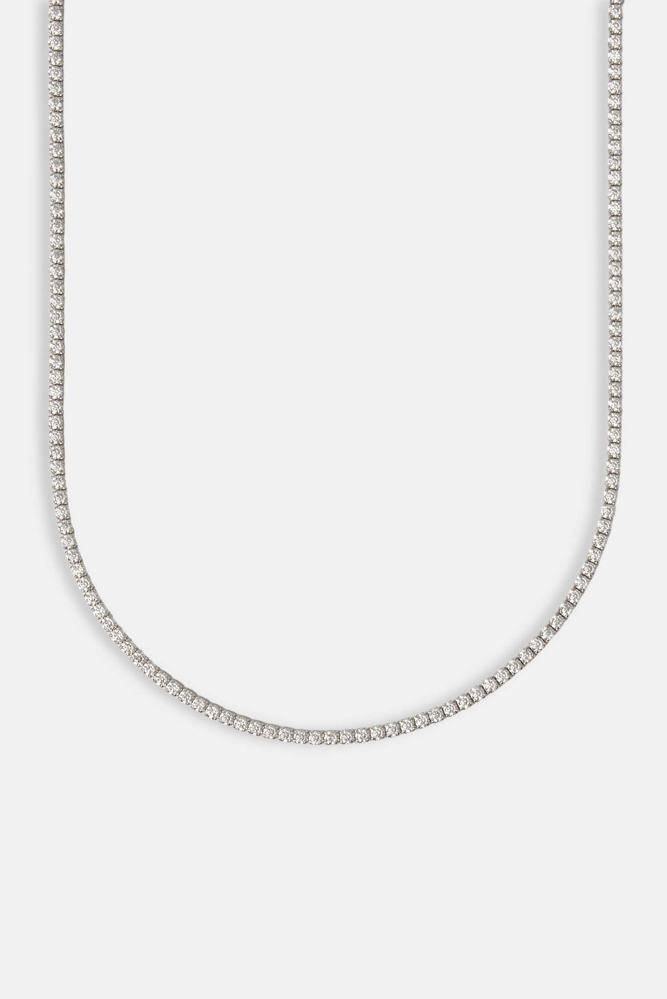 2.5mm Moissanite Micro Tennis Chain & Bracelet