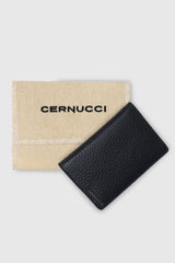 Cernucci Leather Flip Wallet