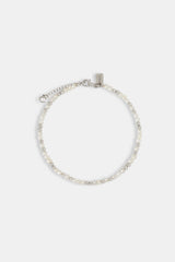 Mixed Freshwater Pearl & Bead Bracelet - 3mm