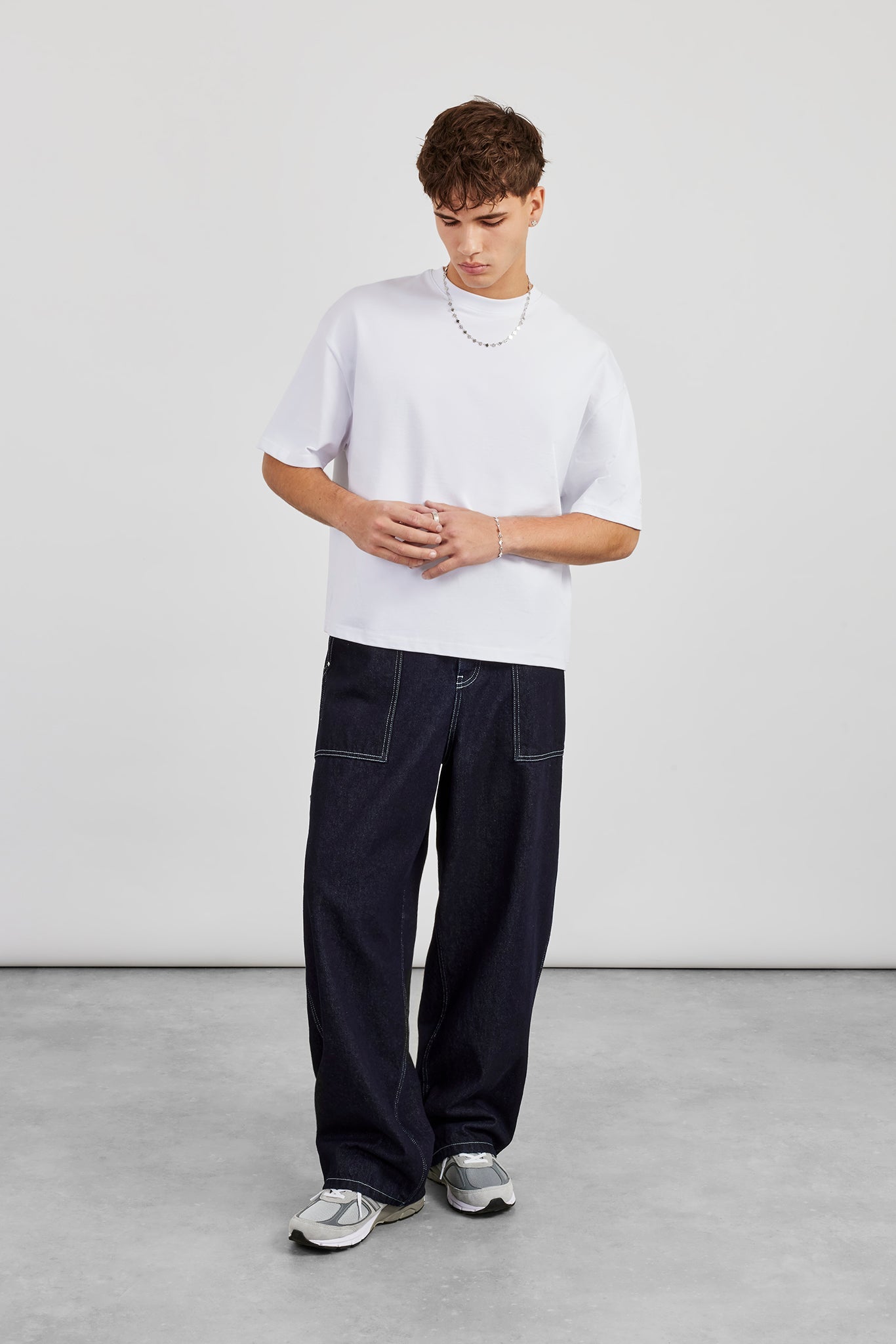 Cernucci Boxy T-Shirt - White