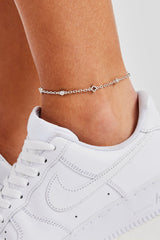 Cut Out Motif Anklet - 6mm