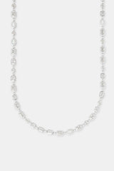 Clear Micro Multi Gemstone & Opal Chain - 6mm