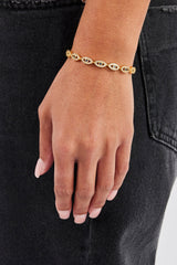 Iced Evil Eye Bracelet - 6mm