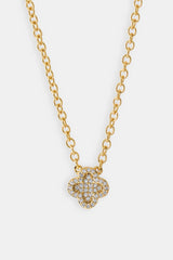 Iced Motif Necklace - 10mm