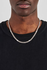 Iced Gemstone Miami Cuban Chain - 5mm
