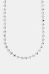 Multi Colour Iced Star Chain - 6mm