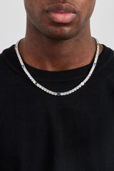 Multi Gemstone Tennis Chain - 5mm