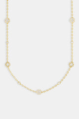 Mother of Pearl Motif Mix Rolo Chain - 8mm