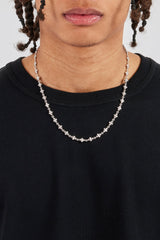 Polished Cross Chain - 6mm