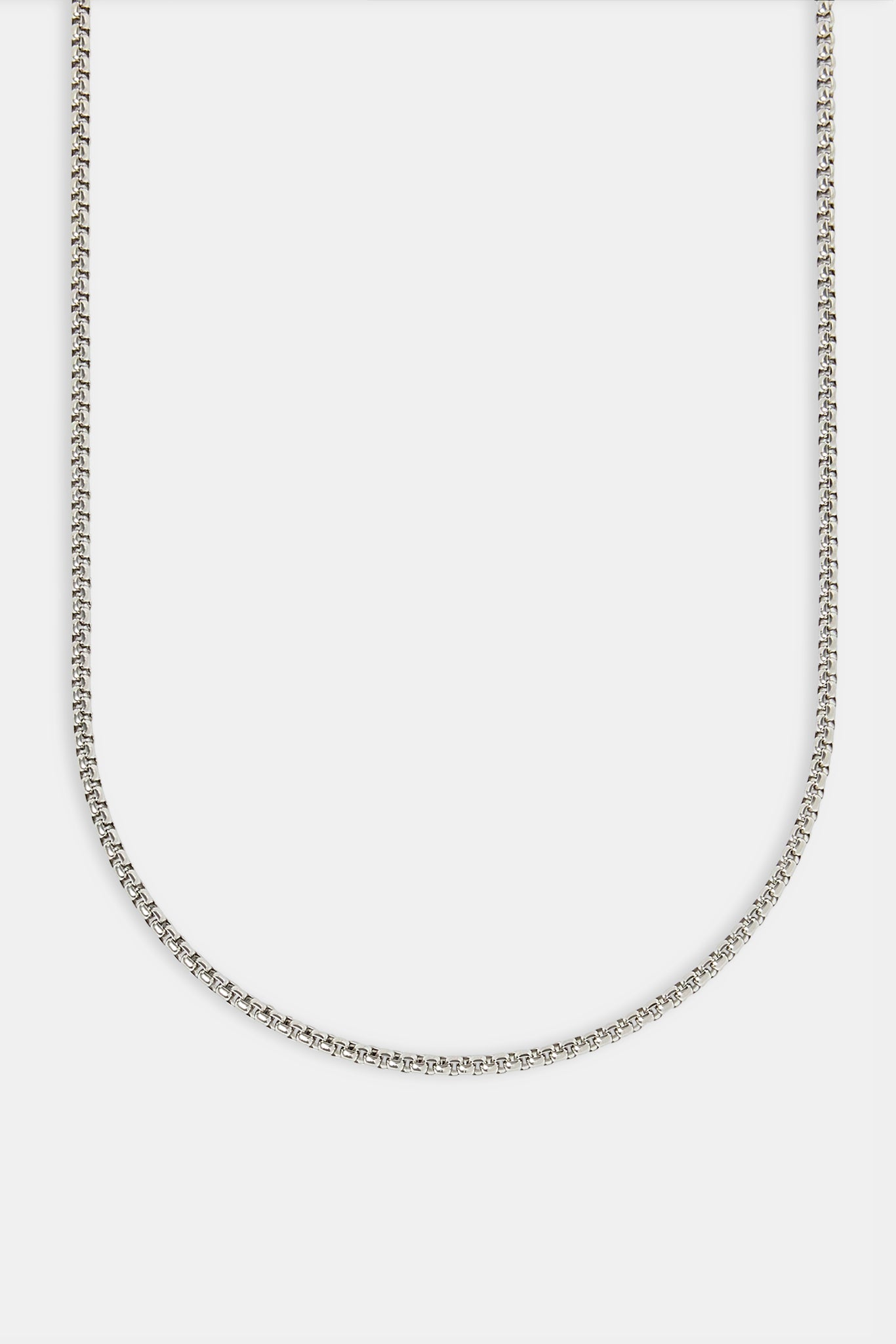 Polished Box Chain - 3mm