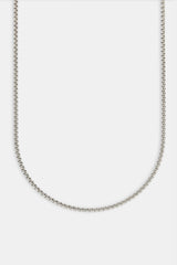 Polished Box Chain - 3mm