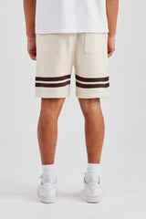 Loose Fit Knitted Short - Off White