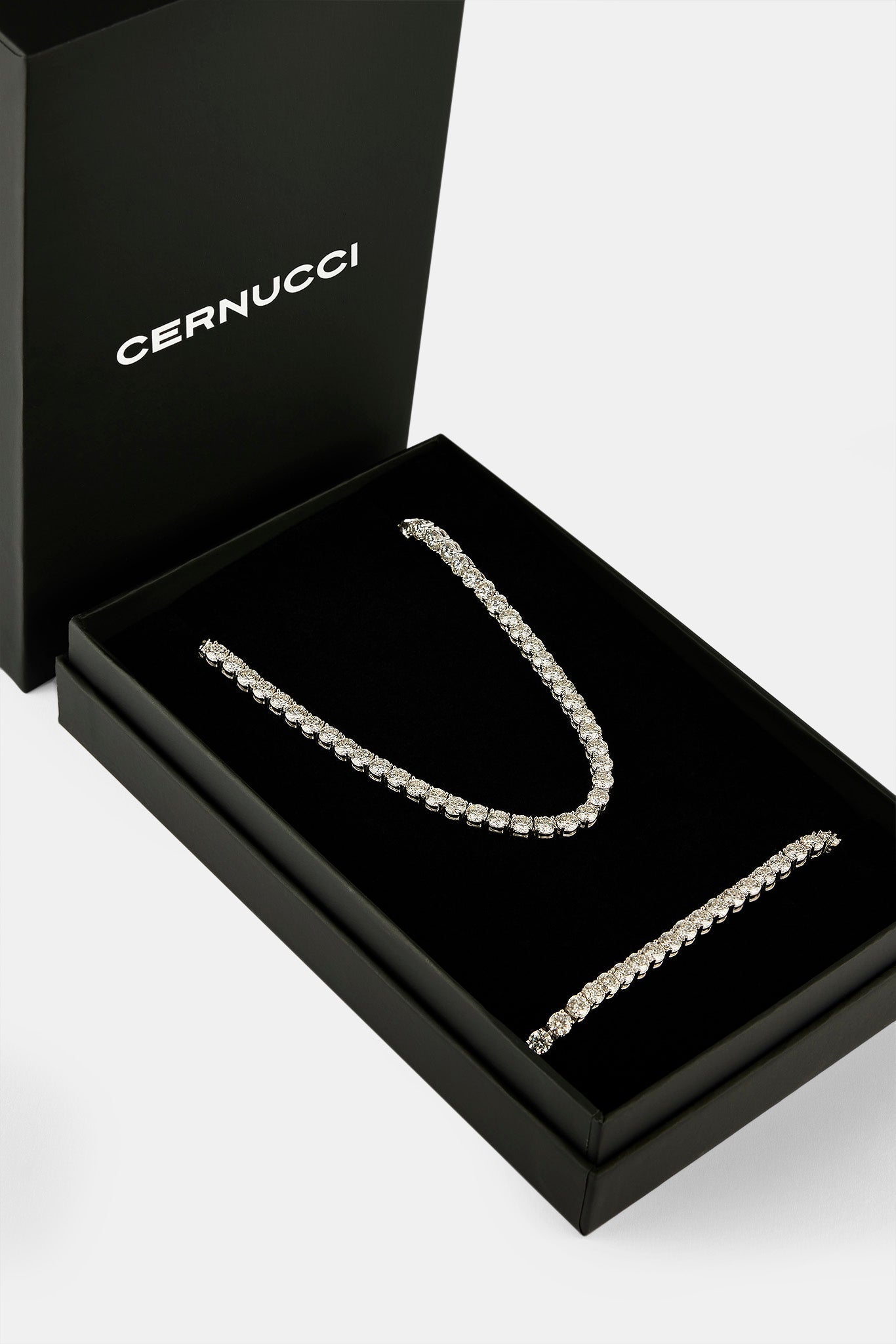 Moissanite Tennis Chain & Bracelet - 5mm