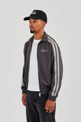 Taping Track Jacket - Charcoal