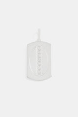 Logo Polished Dog Tag