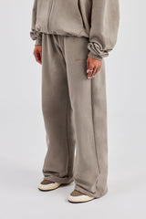 Cernucci Wide Leg Jogger - Taupe