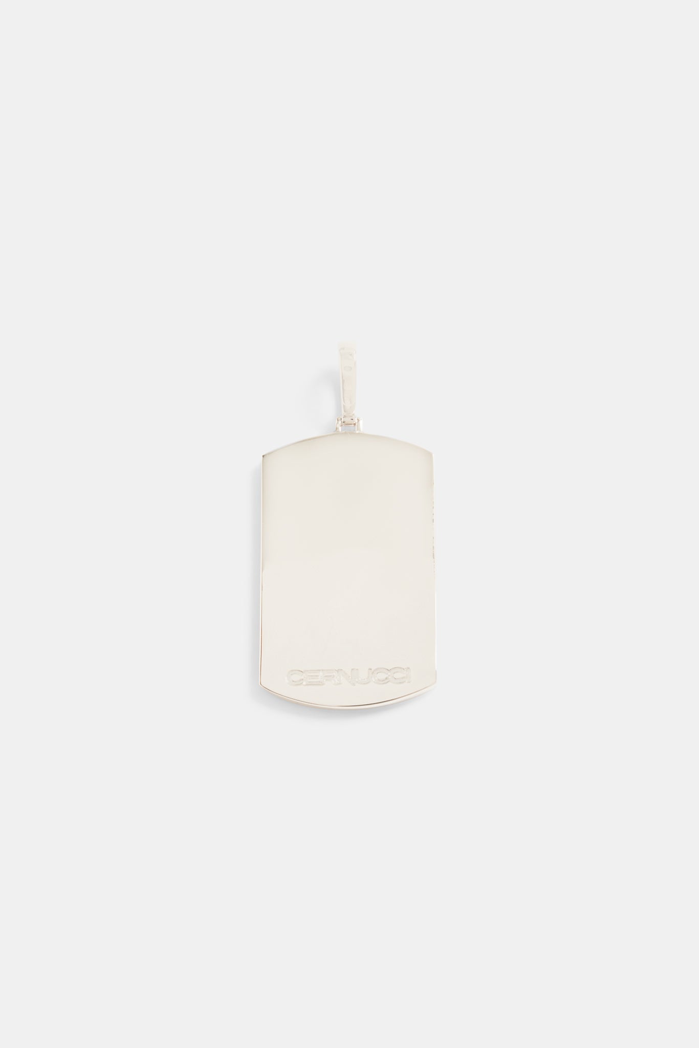 Logo Polished Dog Tag
