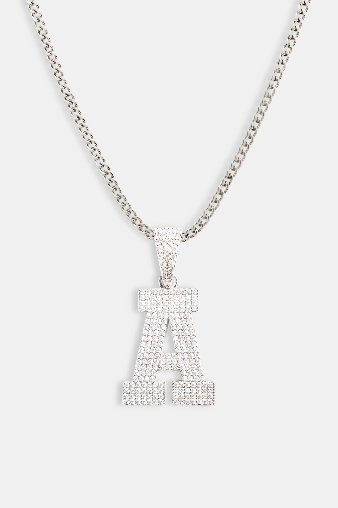Iced A Pendant