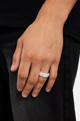Moissanite 5 Row Ring - 10mm