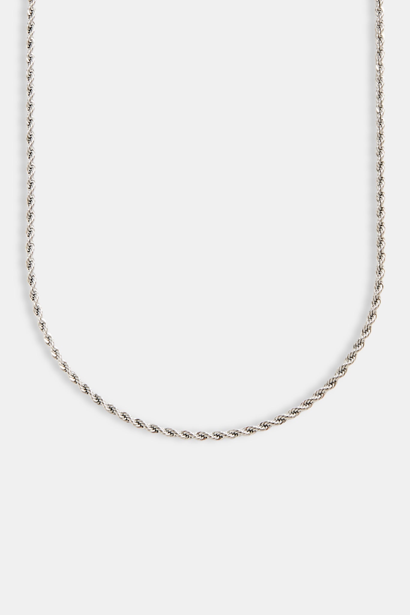 3mm Rope Chain - White