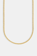 Miami Cuban Chain - 3.5mm - Gold