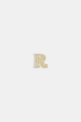 Iced Letter Pendant - 12mm