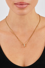 Iced Number Pendant - 12mm