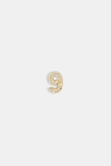 Iced Number Pendant - 12mm