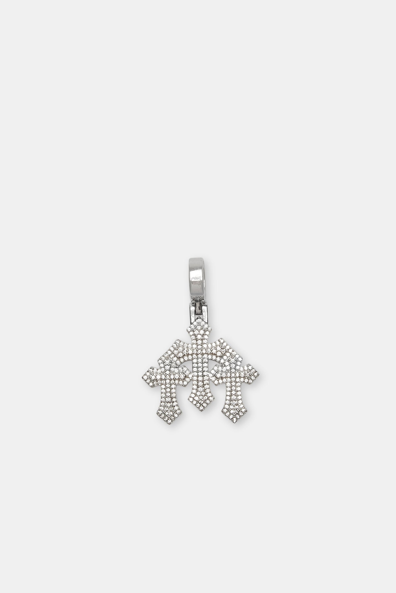 Micro Triple Cross Pendant - 25mm