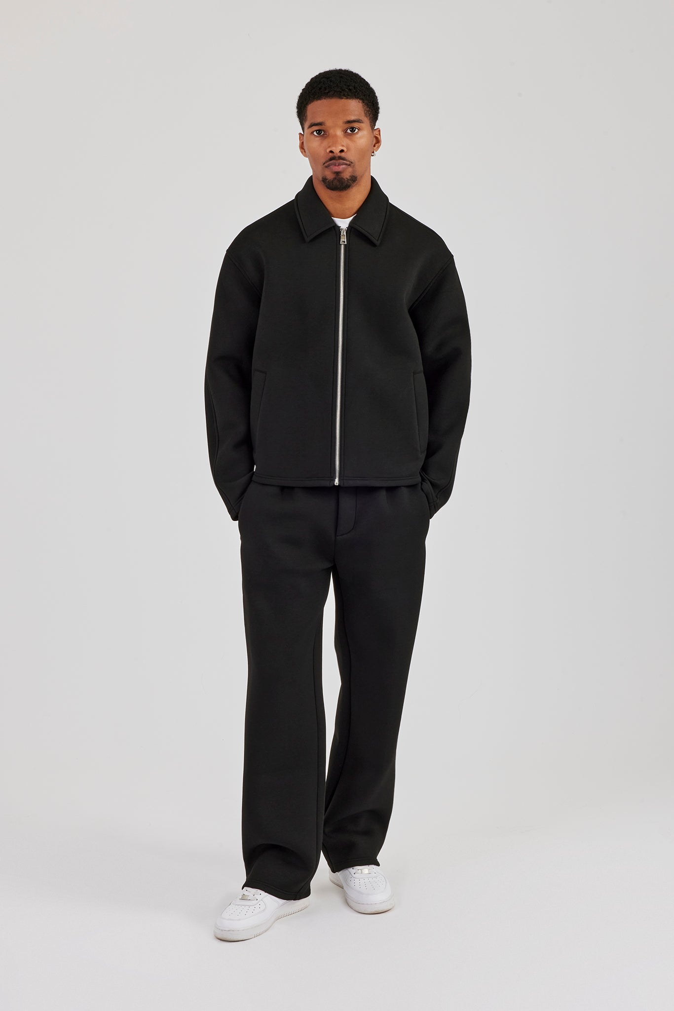 Scuba Harrington Jacket - Black