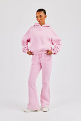 Washed Jersey Flare - Washed Pink