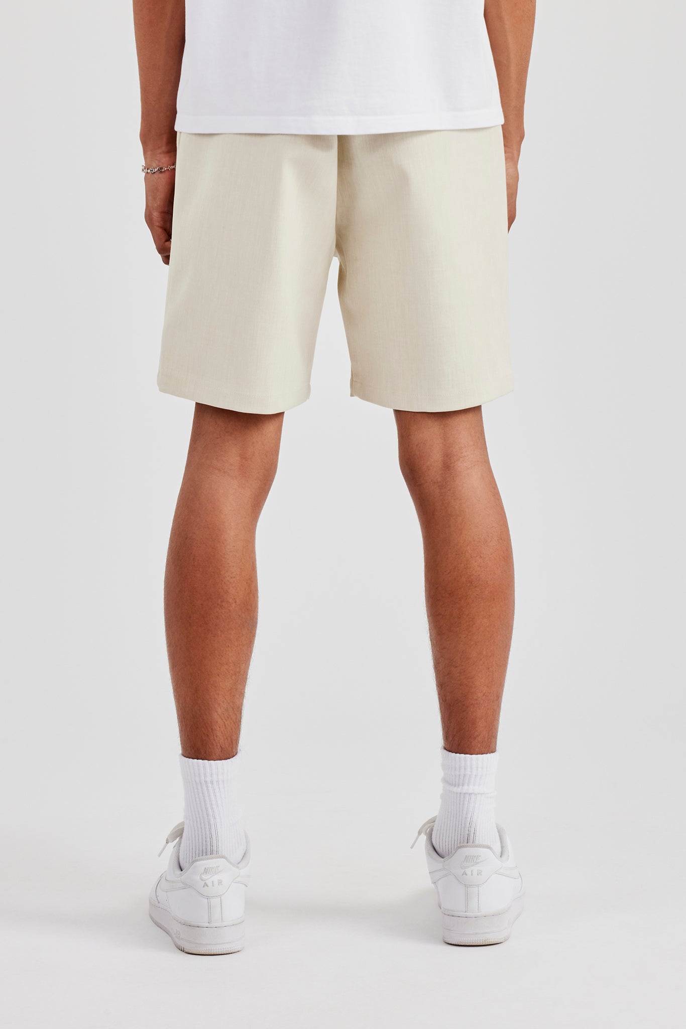 Woven Embroidered Short