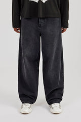 Super Baggy Jeans - Washed Black
