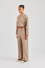 Scuba Tailored Jacket & Trouser - Taupe