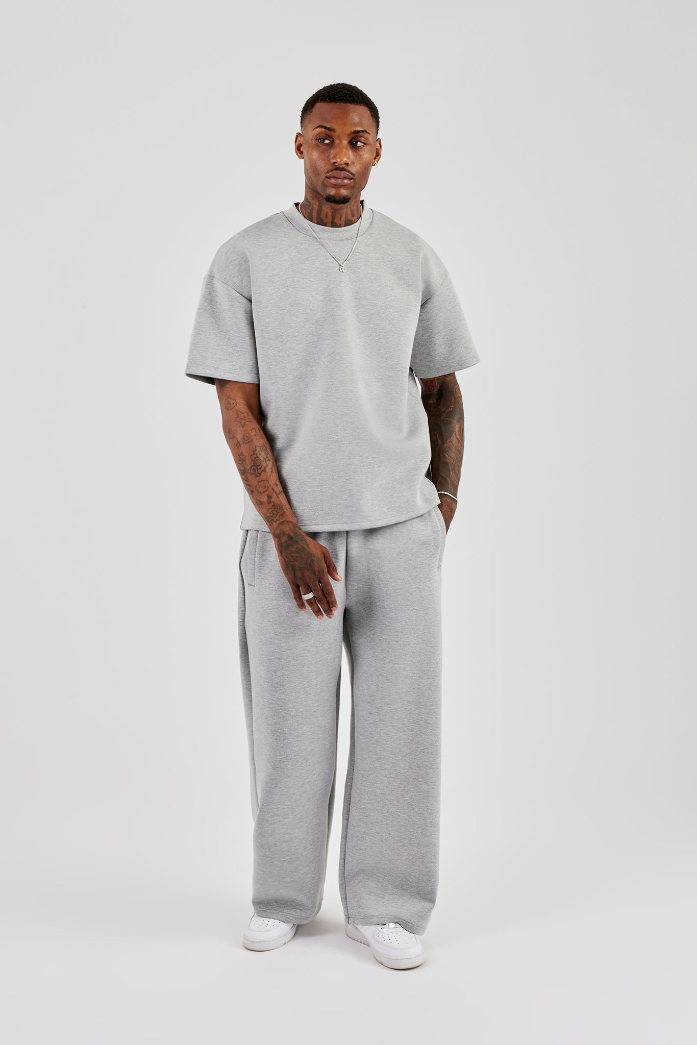 Scuba Oversized T-Shirt - Grey