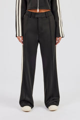 Tailored Taping Trouser - Black