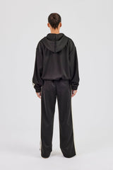 Hooded Taping Jacket & Tailored Trouser - Black