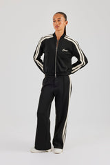 Taping Bomber Jacket & Tailored Trousers - Black