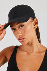 Cernucci Stacked Logo Cap - Black