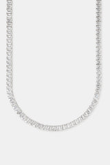Iced Baguette Stone Tennis Chain - 6mm